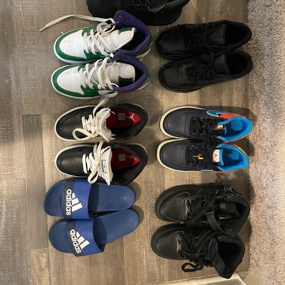 Nike Air Max and Nike Air Force 1’s